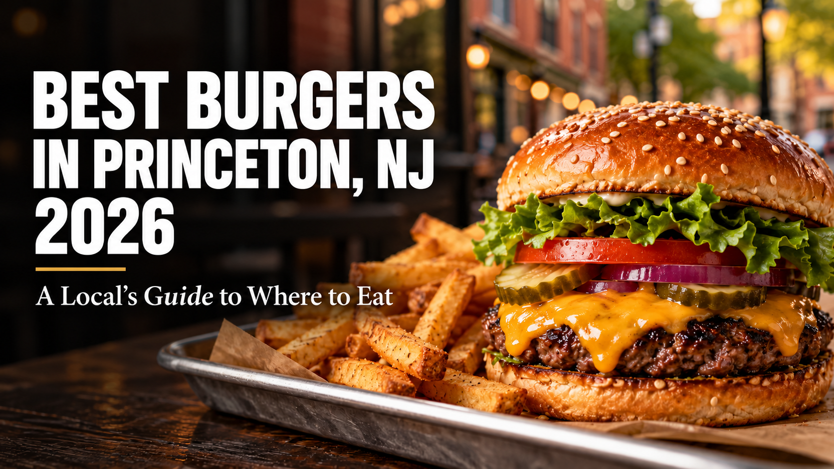 Best Burgers in Princeton, NJ (2026): A Local's Guide to Where to Eat