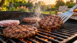 How to Grill Frozen Burgers